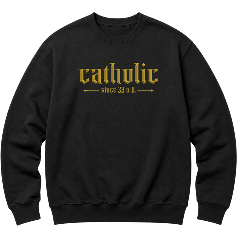 "Cristão Católico Catholic EC00" Moletom com Capuz Básico