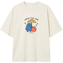 "Camiseta Junto Fica Leve" Camiseta Oversized Classic