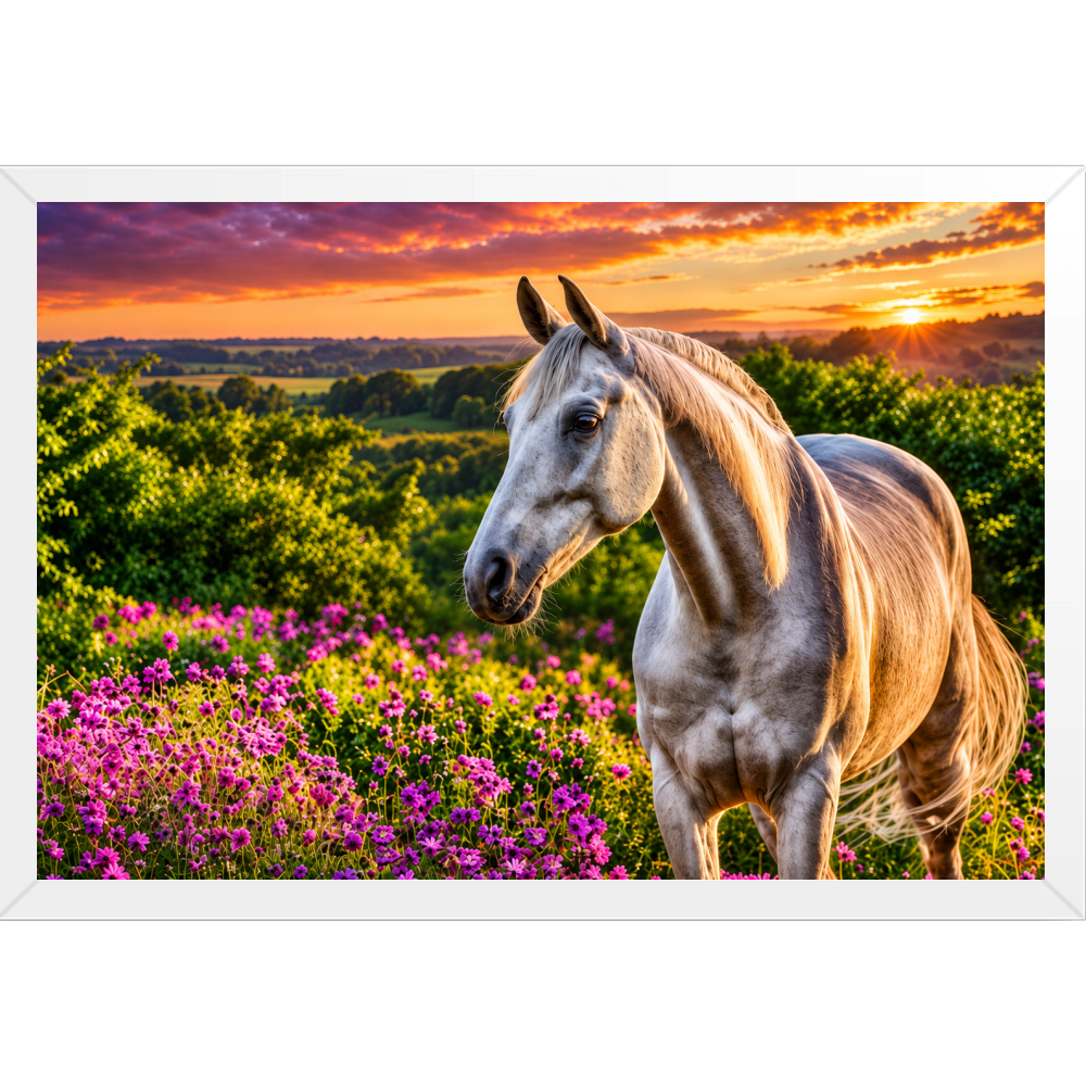 "Linda" Quadro tradicional sem vidro acrílico