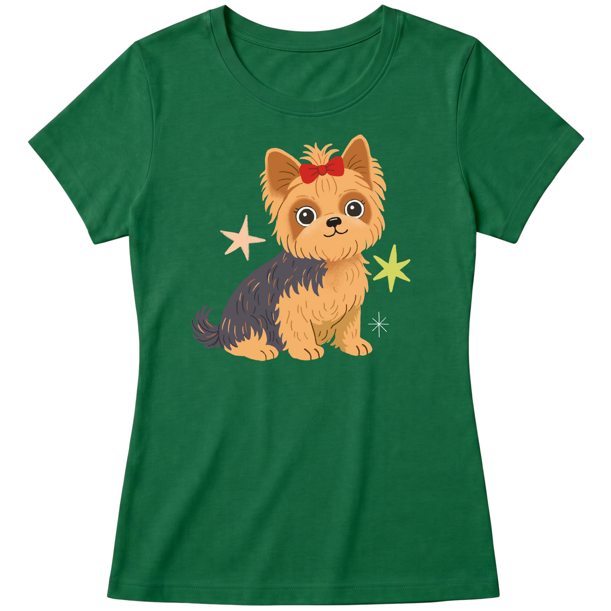 "Yorkshire terrier" Blusa Baby Look