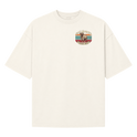 "Oversized POR FÉ MASC" Camiseta Oversized Suedine 220g