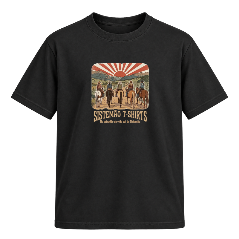 "Estampa/AMAZONAS" Camiseta Regular Suedine