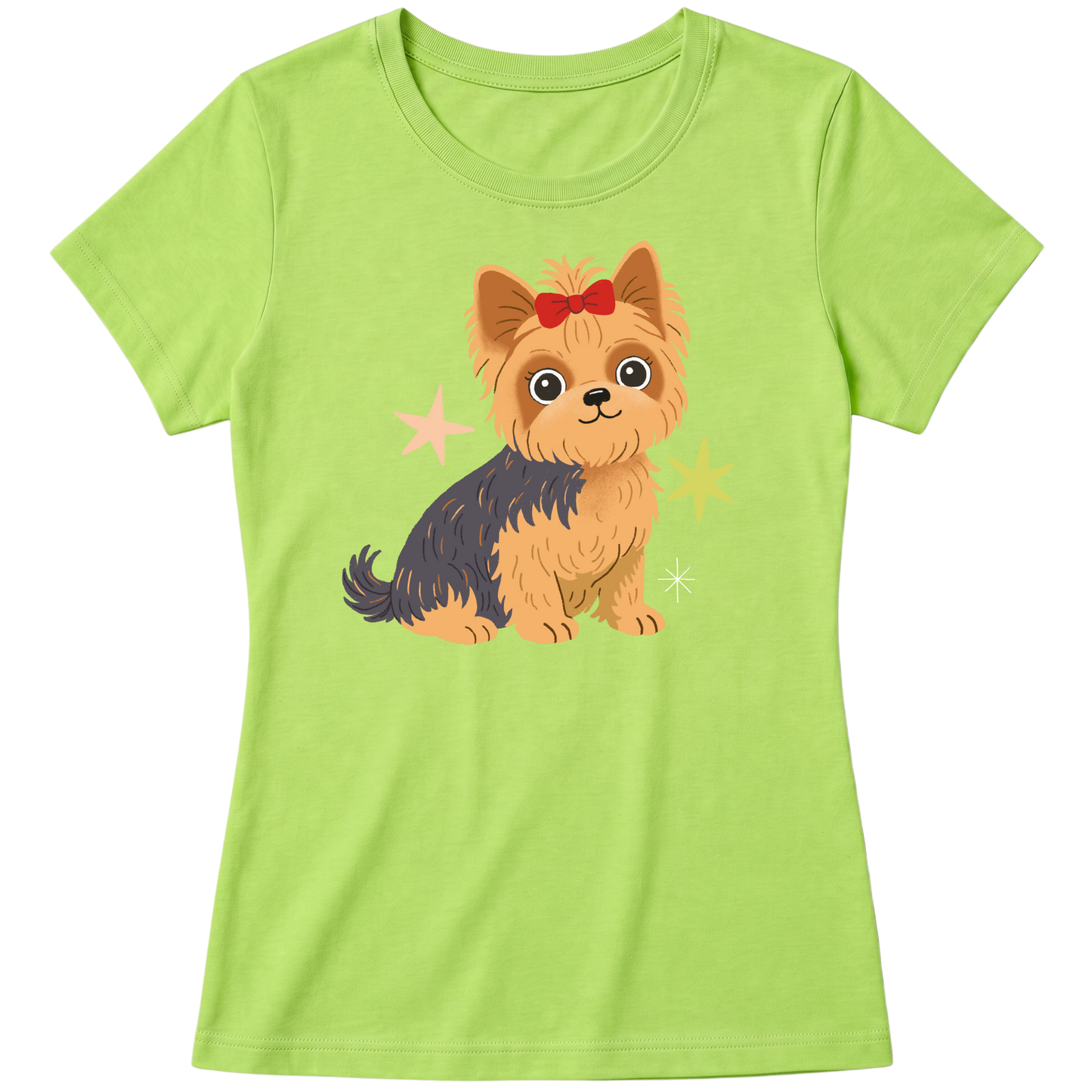"Yorkshire terrier" Blusa Baby Look