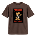 "Capivara Rock & Roll  DTG" Camiseta Regular Suedine