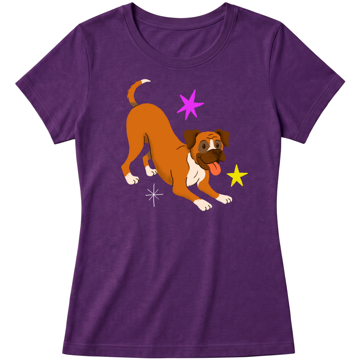 "Boxer" Blusa Baby Look
