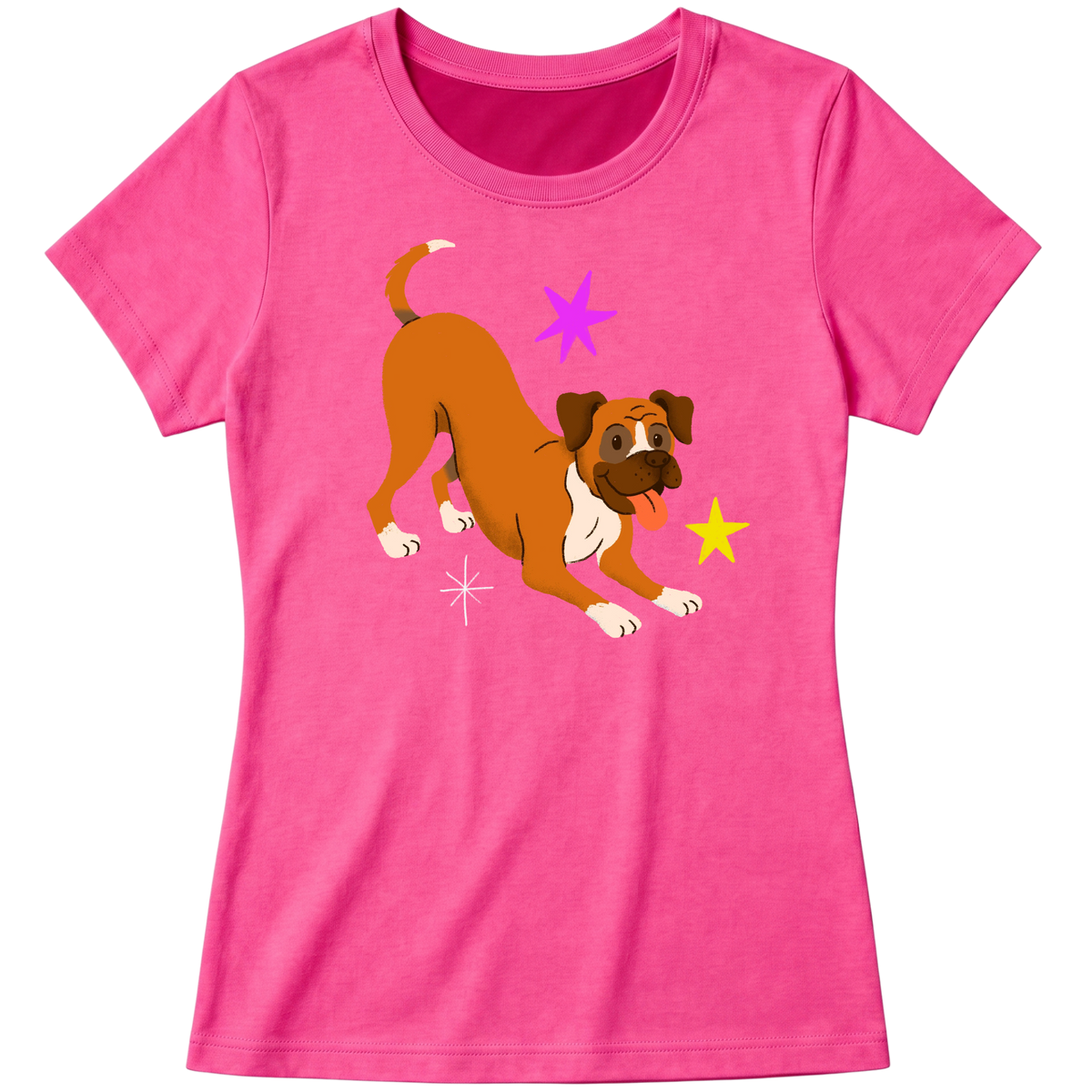 "Boxer" Blusa Baby Look