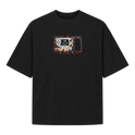 "SAMUEL MARTINS MOOER" Camiseta Oversized Suedine 220g