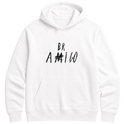 ""Moletom C/ touca FENDS - Frase: Amigo / Abrigo" Blusão Moletom" Moletom Premium