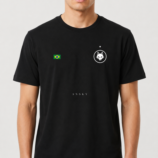 CAMISA PREMIUM - ANSKY CLUB FOX BANDEIRA DO BRASIL