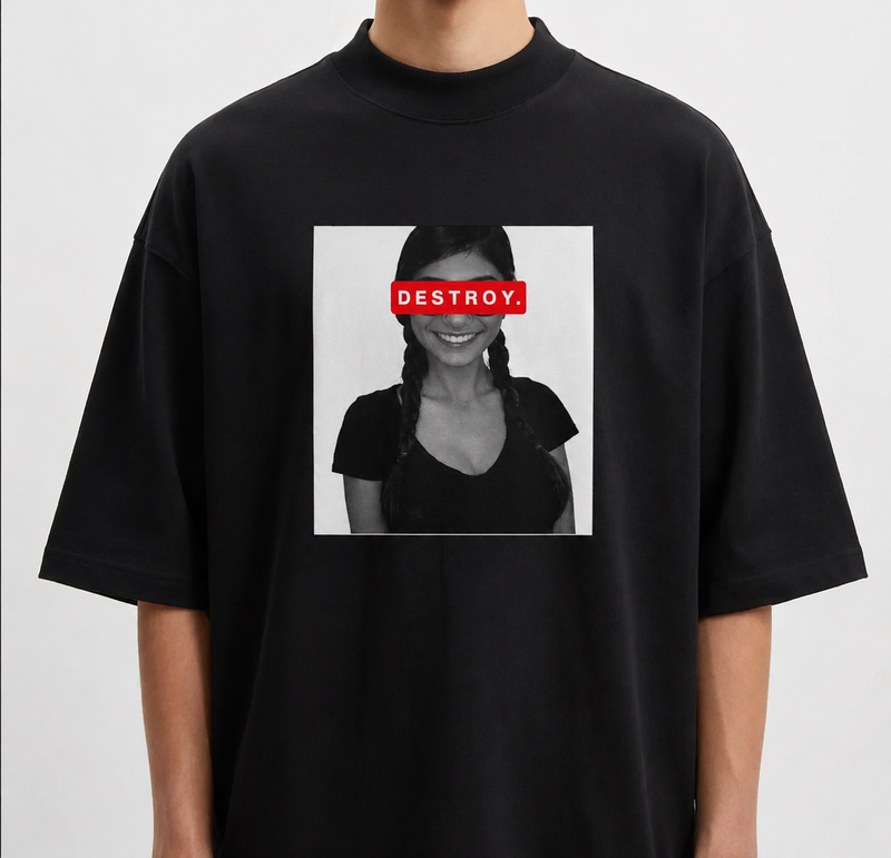 CAMISETA DESTROY KHALIFA