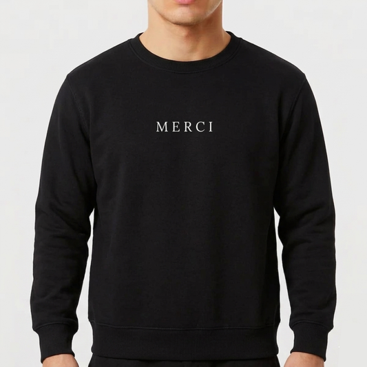Blusão moletom MERCI