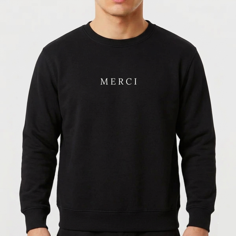 Blusão moletom MERCI