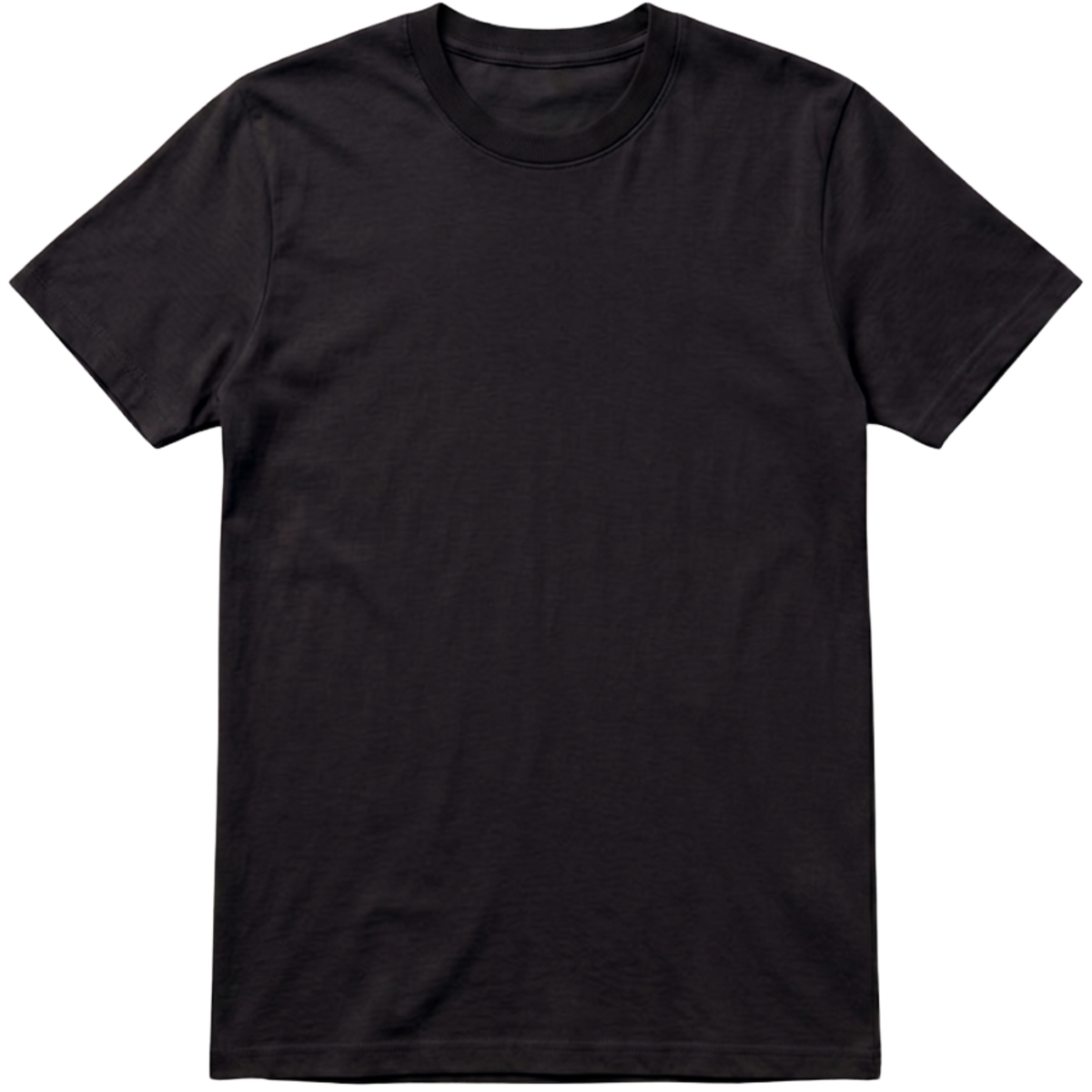 "T-shirt “Dia a Dia”" Camiseta Regular 100% Algodão Penteado LISO