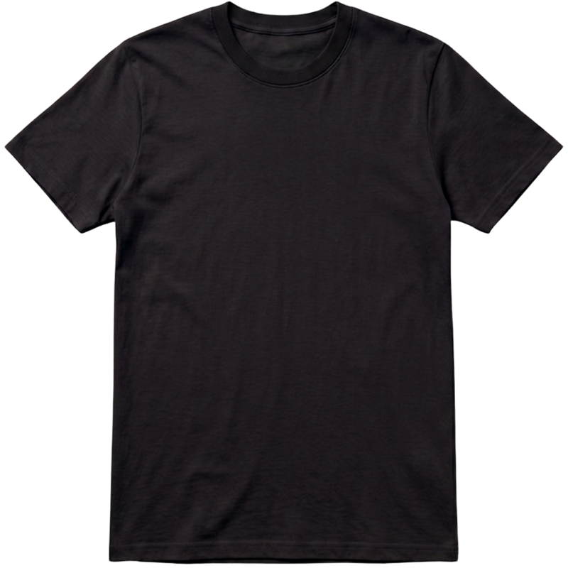 "Camisa lisa regular Basic" Camiseta Regular 100% Algodão Penteado LISO