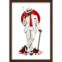 ""Seu Zé" Full Art - Quadro Caixa" Quadro caixa sem vidro acrílico