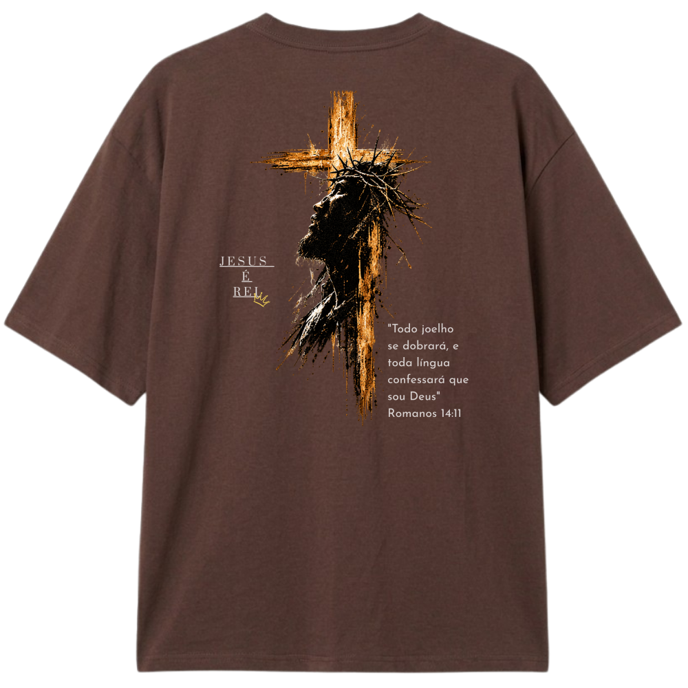 "Rei dos Reis" Camiseta Oversized Classic