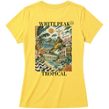 "TROPICAL" Blusa Baby Look