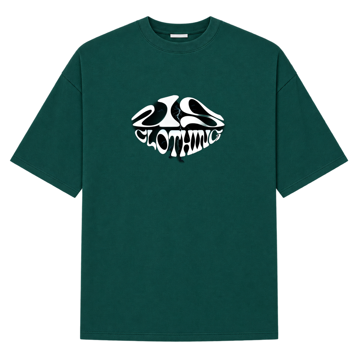 "teste us" Camiseta Oversized Suedine 220g