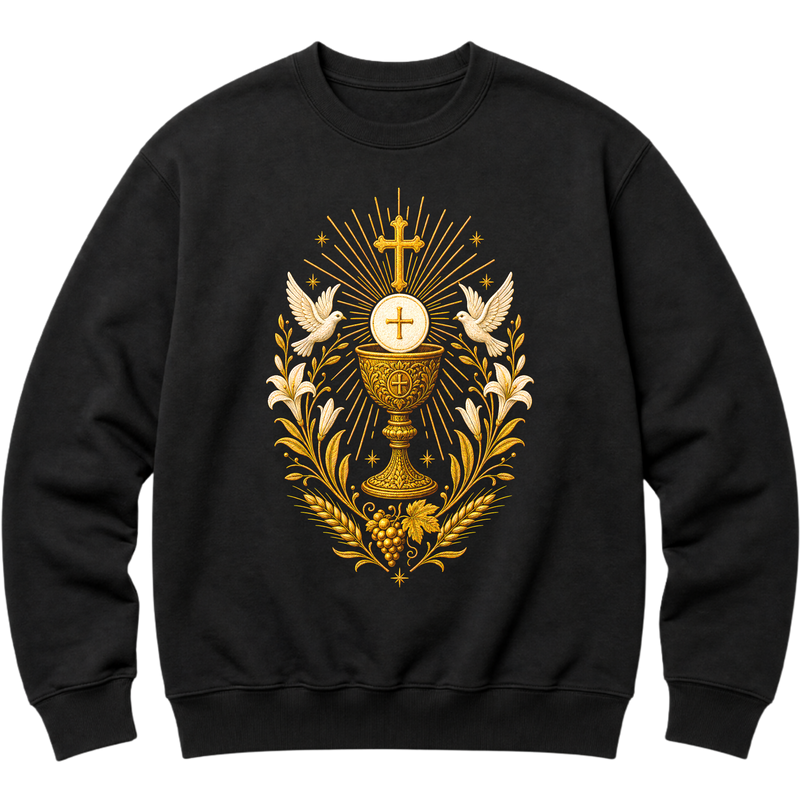 "Moletom Crew Essential - EC01" Moletom com Capuz Básico