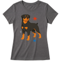 "Rottweiler" Blusa Baby Look