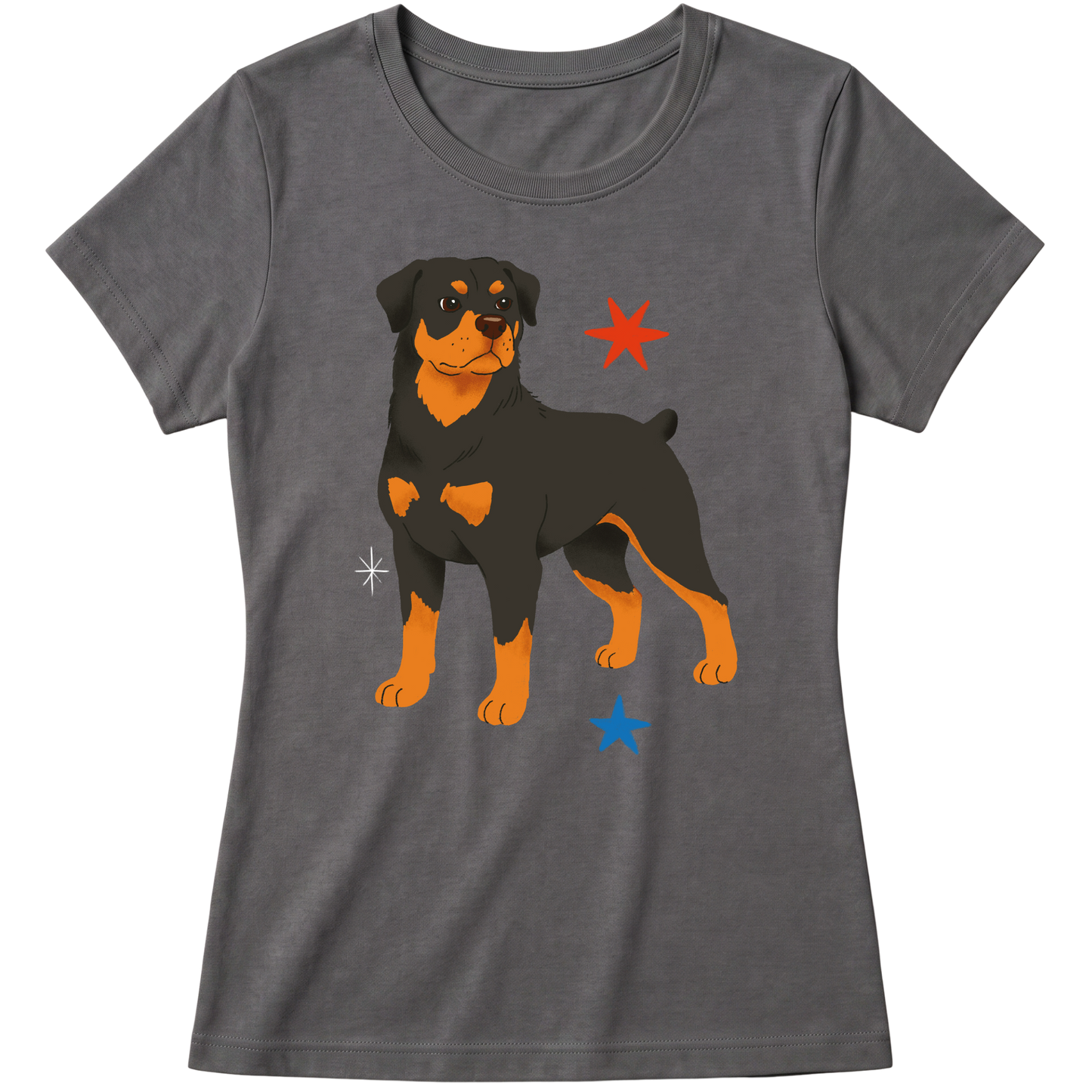 "Rottweiler" Blusa Baby Look