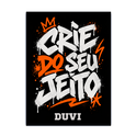 "Placa decorativa - Crie do seu jeito" Placa decorativa