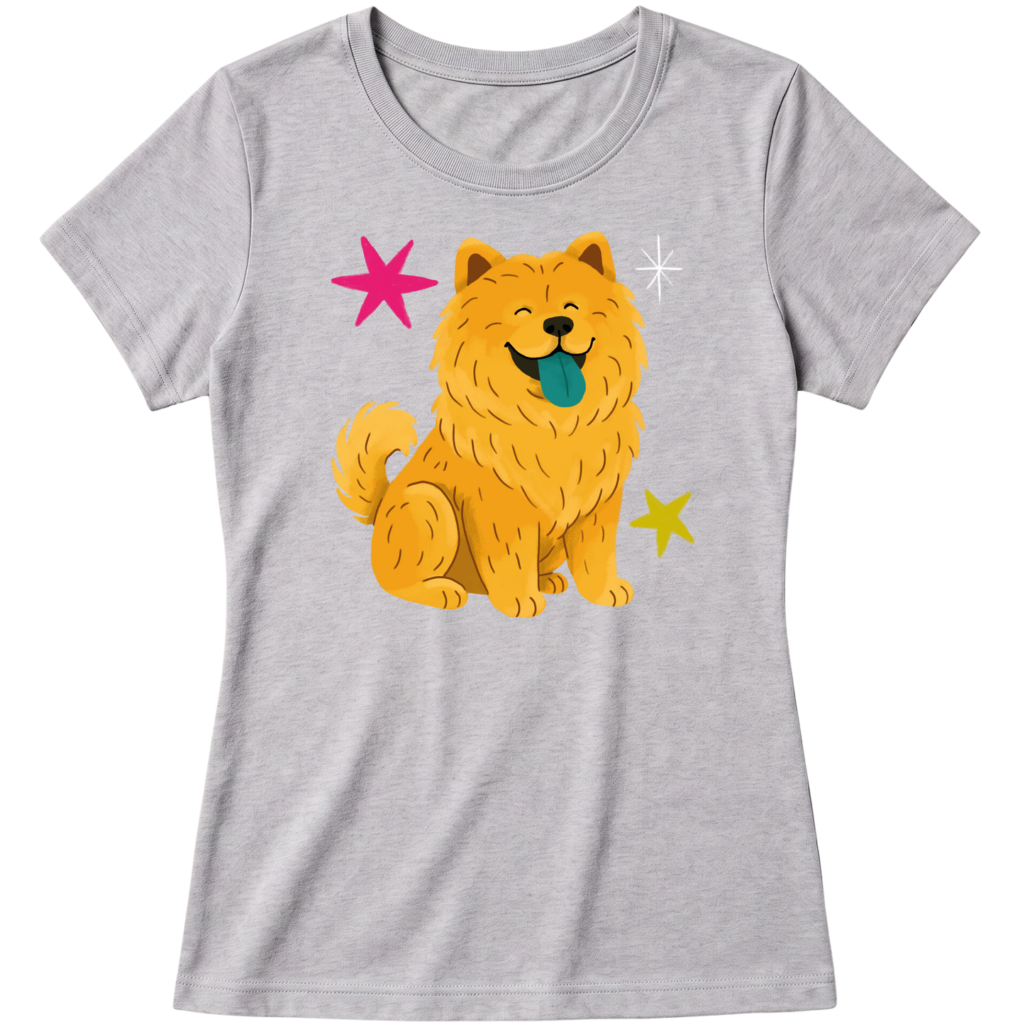 "Chow chow" Blusa Baby Look
