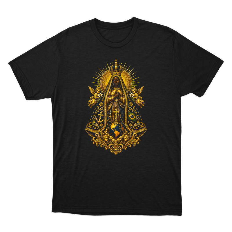 "Nossa Senhora Aparecida" Camiseta regular básica