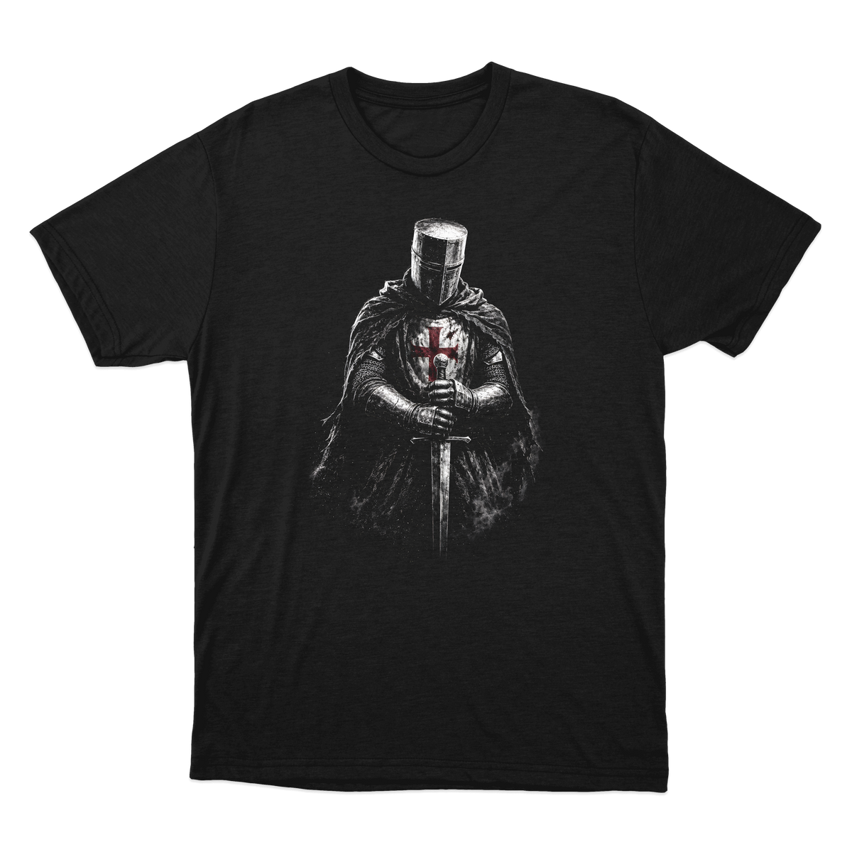 "Cavaleiro Templário" Camiseta regular básica