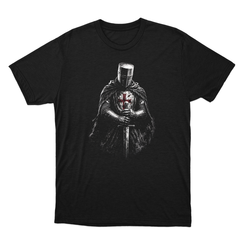 "Cavaleiro Templário" Camiseta regular básica