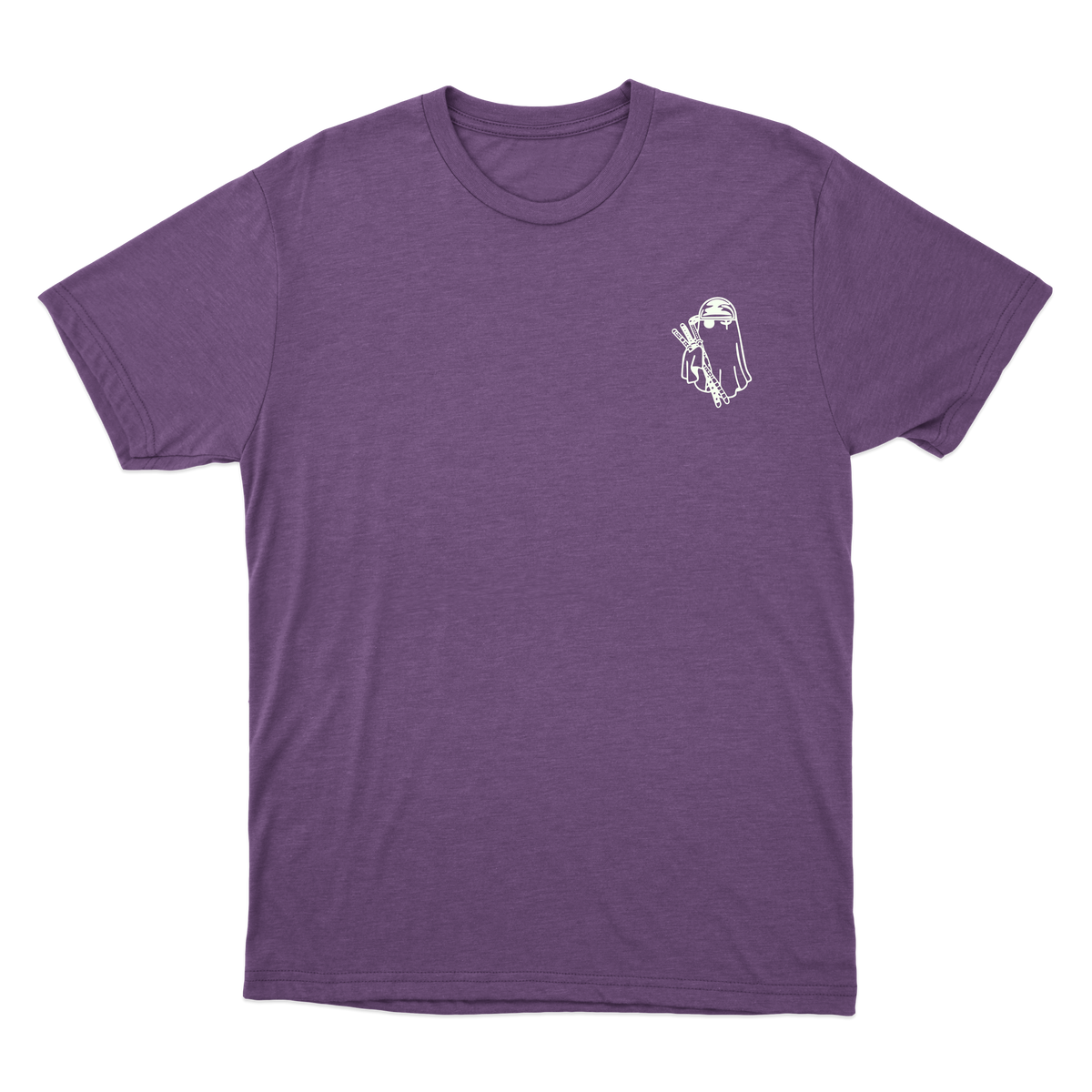 "Camiseta Zoro Fantasma — One Piece" Camiseta Básica Unissex