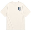 "Camiseta Oversized assas da liberdade" Oversized Básica 30.1