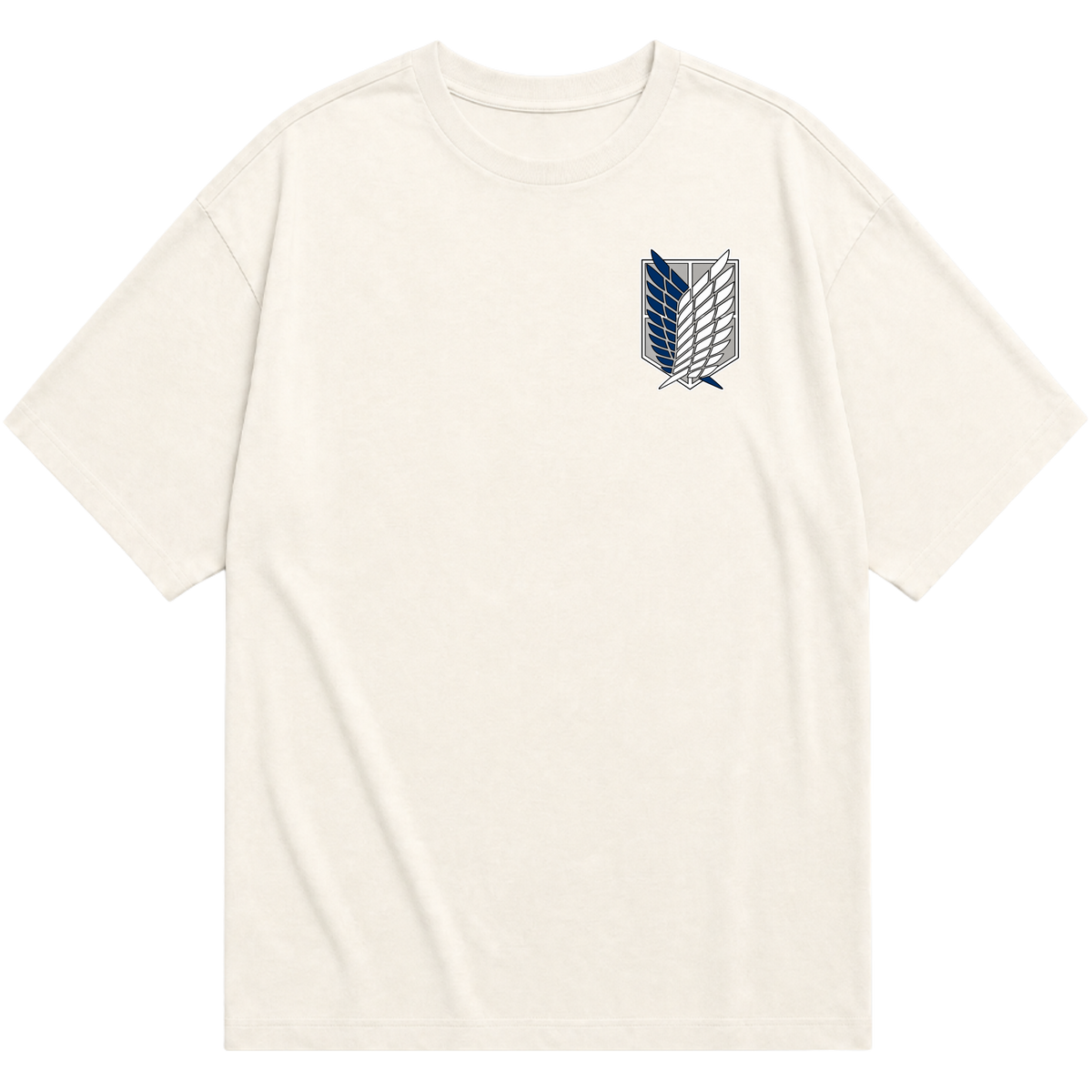 "Camiseta Oversized assas da liberdade" Oversized Básica 30.1