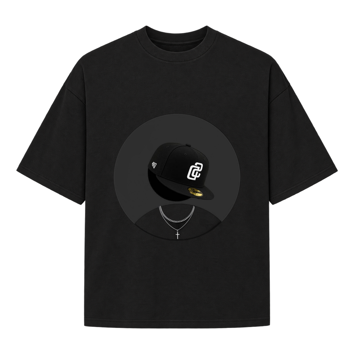 "Camiseta oversize masculina" Camiseta Oversized Suedine 220g