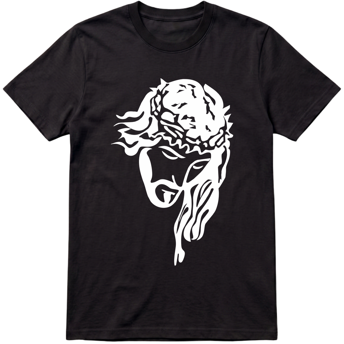 "Camiseta Manga Curta Estampada coroa de espinhos" Camiseta Premium Unissex Bunker Studios