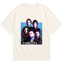 "Maroon 5 - Colors" Camiseta Oversized Básica