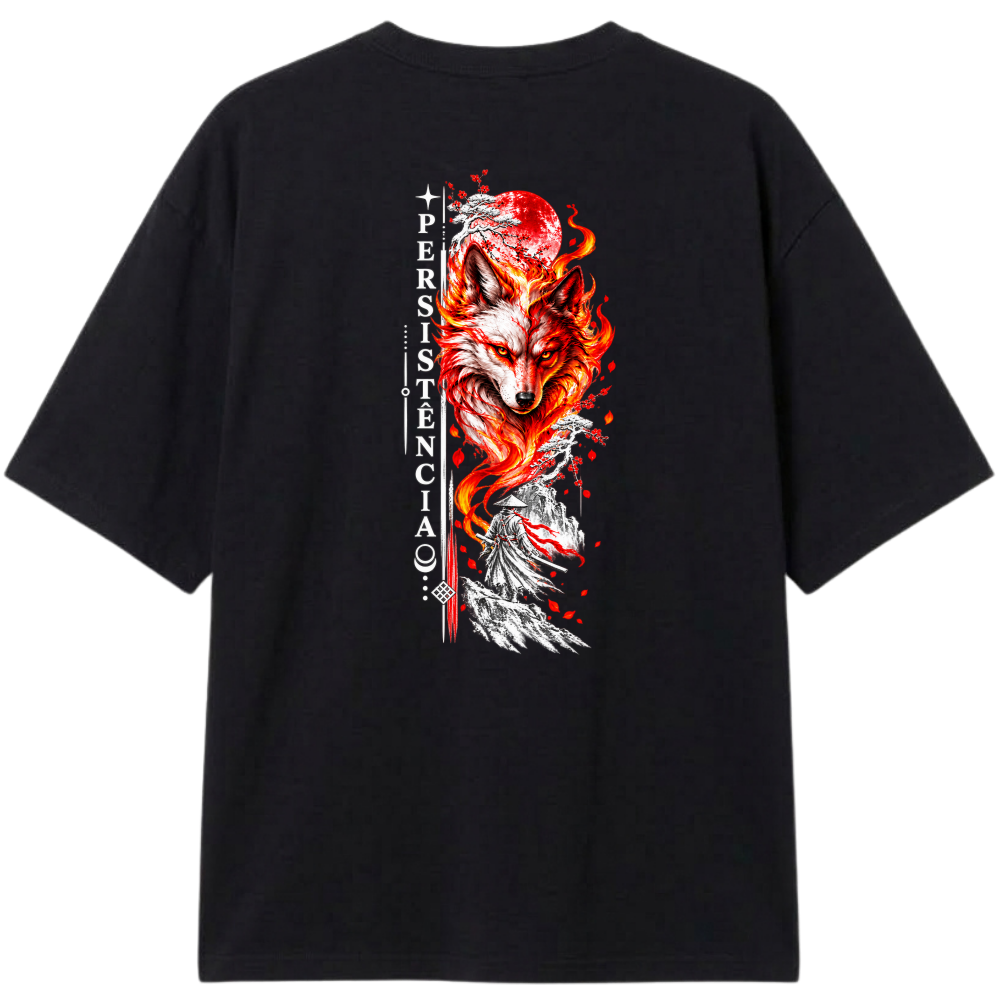 "Oversized Classic - Persistência" Camiseta Oversized Classic