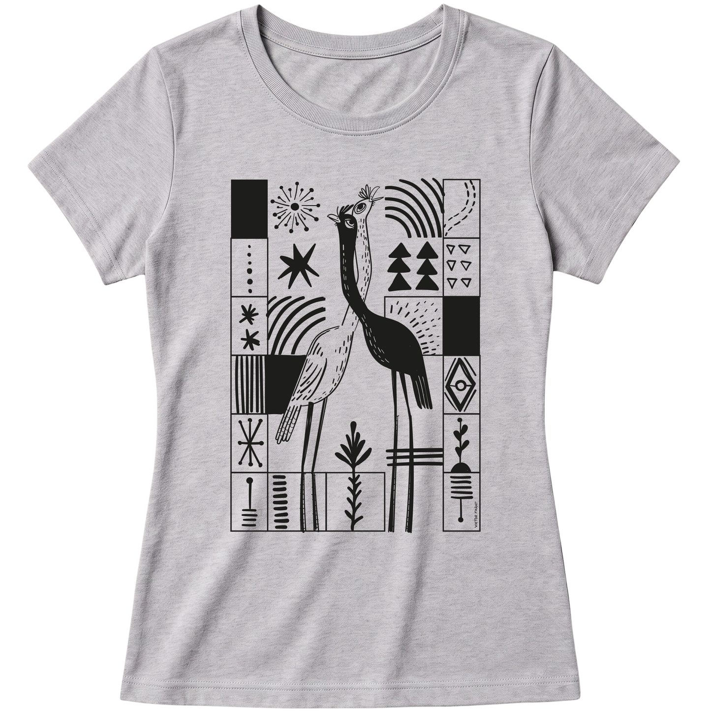 "Seriema - Babylook" Blusa Baby Look