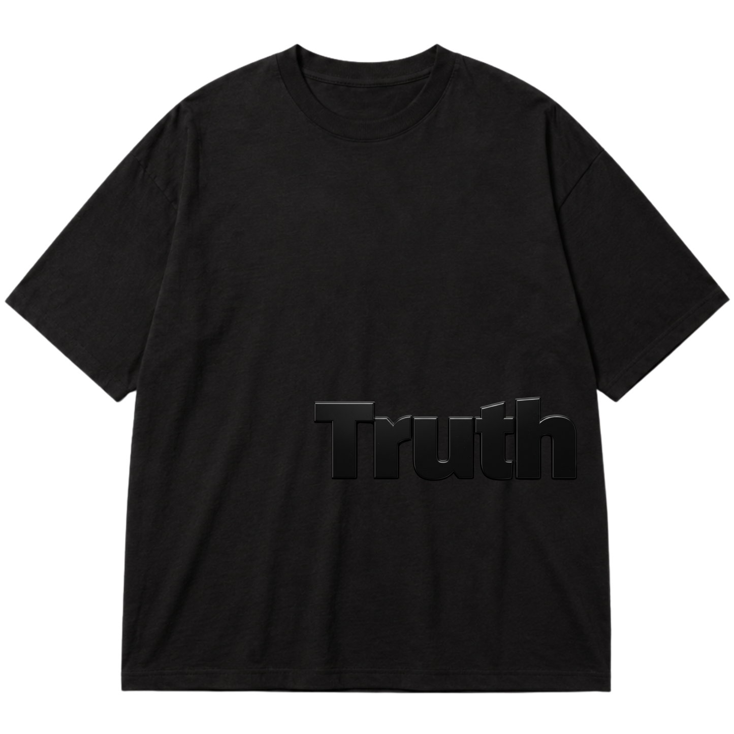 "TRUTH - DISCIPLINE" Oversized Premium 96% algodão 4% Elastano