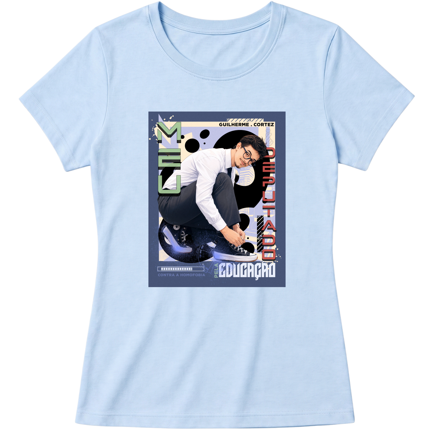 "Cortez KPop Babylook" Blusa Baby Look