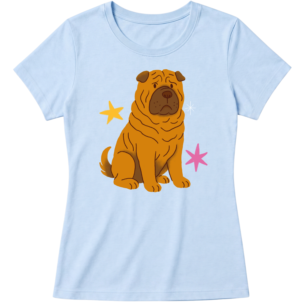 "Sharpei" Blusa Baby Look