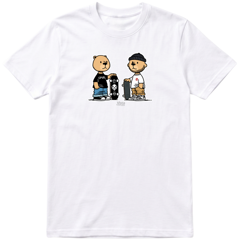 "Capivara Skate Club DTF" Camiseta Premium Unissex Bunker Studios