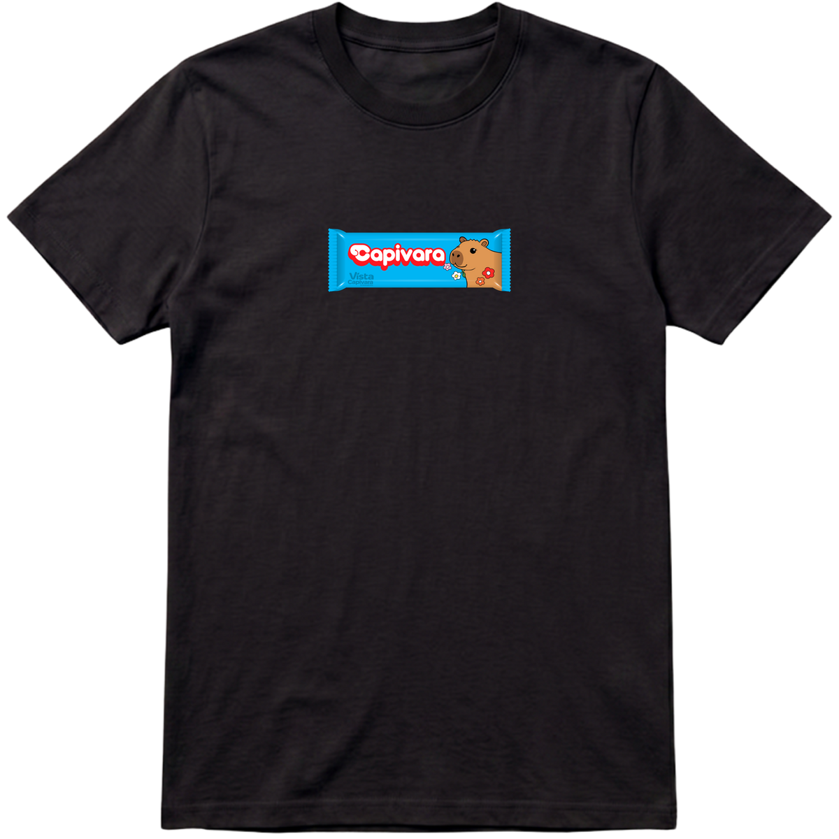 "Capivara Fofa DTF" Camiseta Premium Unissex Bunker Studios
