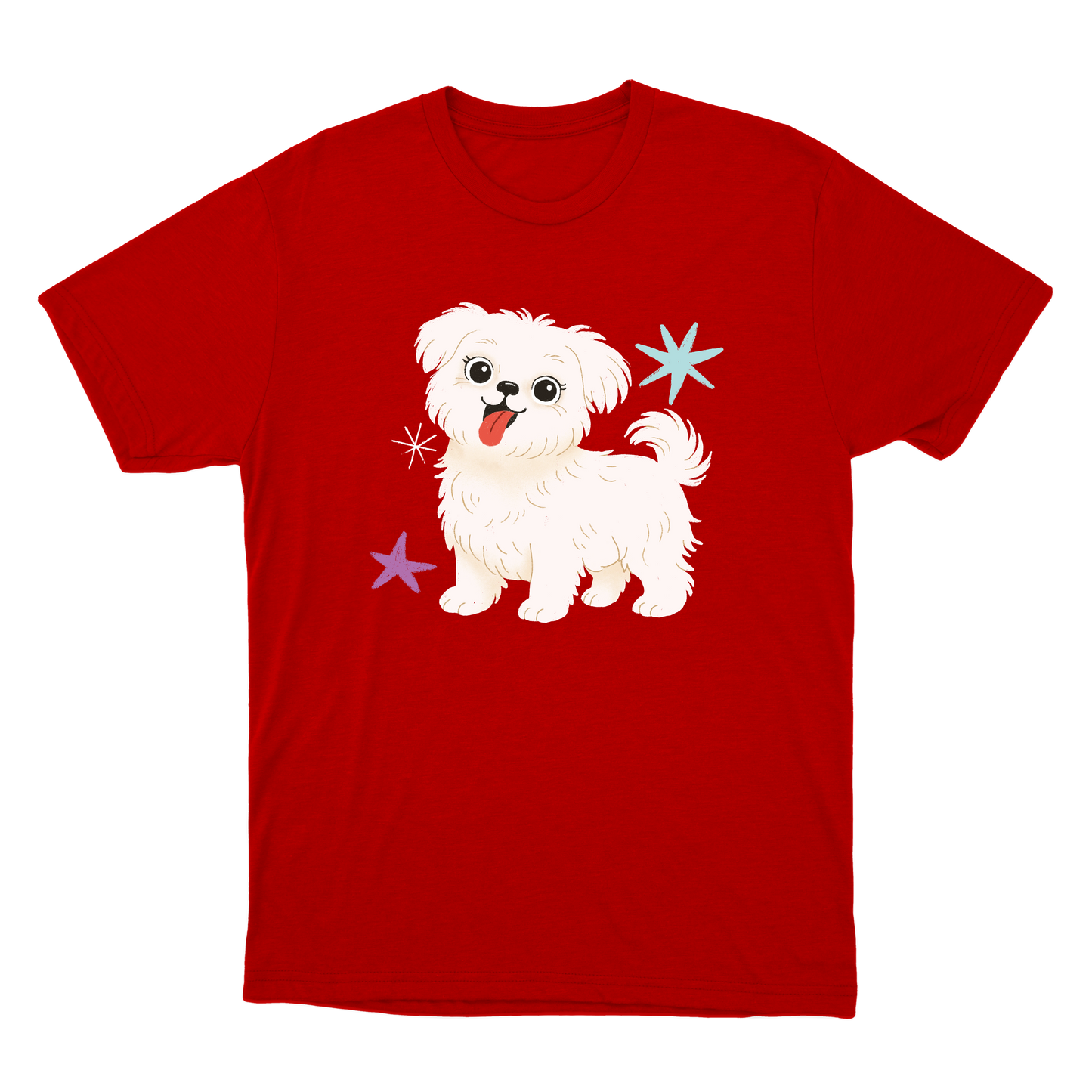 "Maltês" Camiseta Básica Unissex