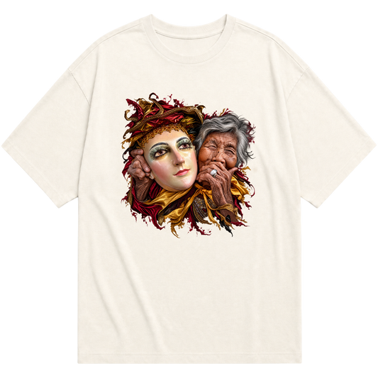 "Camiseta Oversized Essential #002 - CØNTRAACØRRENTE" Oversized Básica 30.1