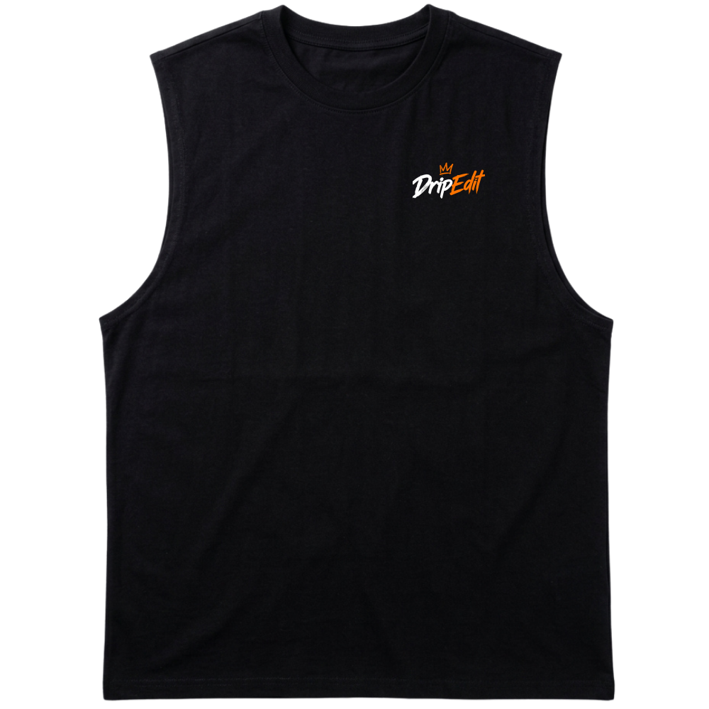 "Tank Top Machão Suedine DripEdit Regata" Tank Top Machão Suedine