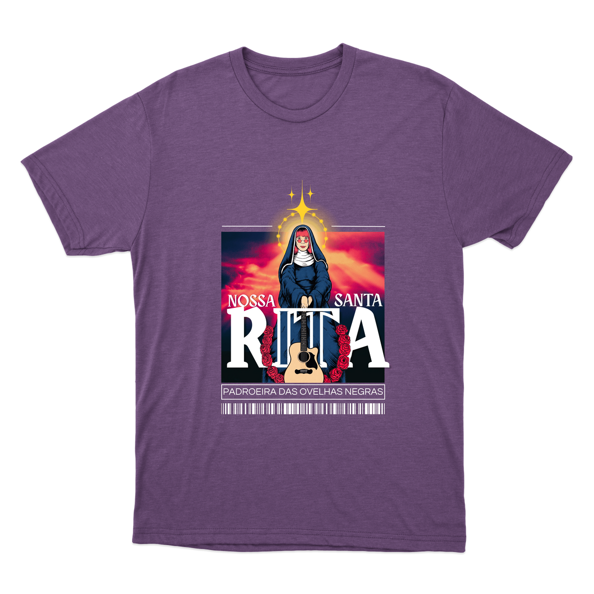 "Camiseta Santa Rita" Camiseta Básica Unissex