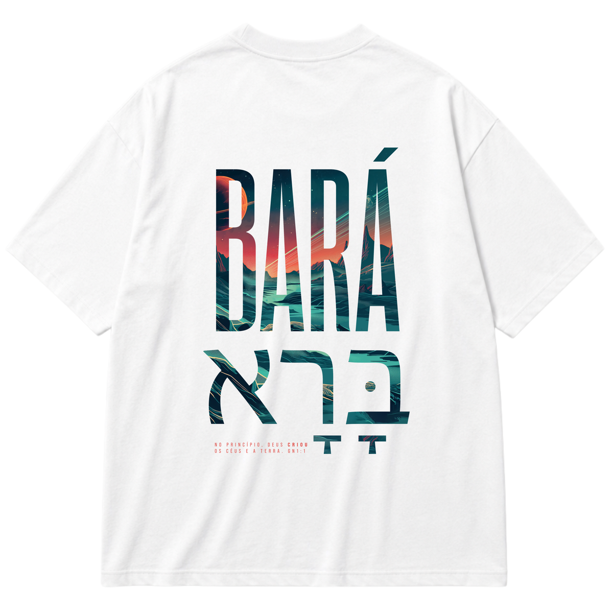 "Bará - Criação | Cotton" Oversized Premium 96% algodão 4% Elastano