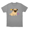 "Pug" Camiseta Básica Unissex