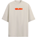 "Camisa Oversized Estampa DUNA & CONSUMA GROOVIN' | BURN" Camiseta Oversized Premium